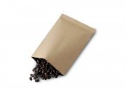 【コーヒー専用袋】アロマキープパック100g用平袋　クラフト