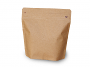 【コーヒー専用袋】アロマキープパック(チャック付き）200～300g用　クラフト