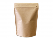 【コーヒー専用袋】アロマキープパック(チャック付き）500g用　クラフト
