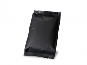 【コーヒー専用袋】フラットガゼットアロマブレスパック300g　ブラック
