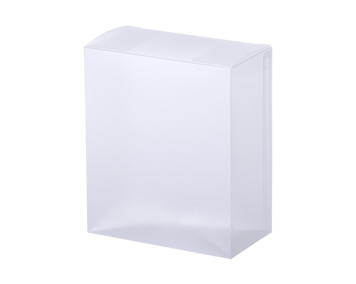 クリアケース梨地S　0.25×105×55×125mm