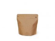 【コーヒー専用袋】アロマキープパック(チャック付き）100g用　 クラフト