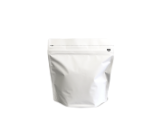 【コーヒー専用袋】アロマキープパック(チャック付き）100g用　ホワイト　小