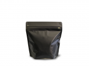 【コーヒー専用袋】アロマキープパック(チャック付き）100g用　ブラック
