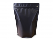 【コーヒー専用袋】アロマキープパック(チャック付き）500g用　ブラック