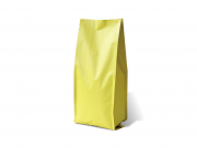 カラーサイドガゼット袋 200g～300g用 　黄色