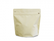 【コーヒー専用袋】アロマキープパック(チャック付き）200～300g用 クリーム