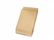 【コーヒー専用袋】フラットガゼットアロマブレスパック300g　クラフト