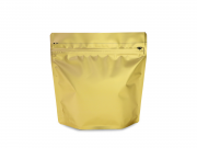 【コーヒー専用袋】アロマキープパック(チャック付き）200～300g用 ゴールド